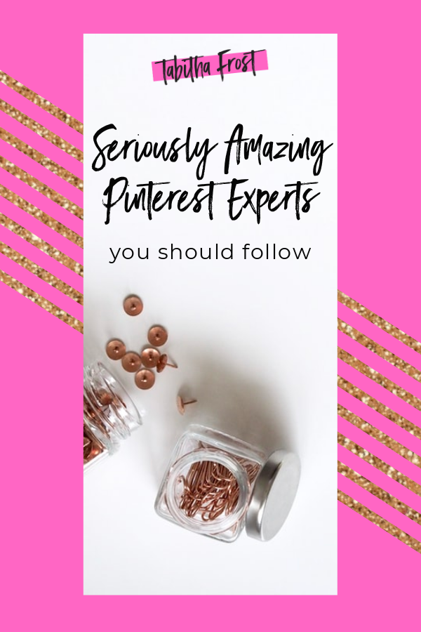 Seriously Amazing Pinterest Experts you Should Follow